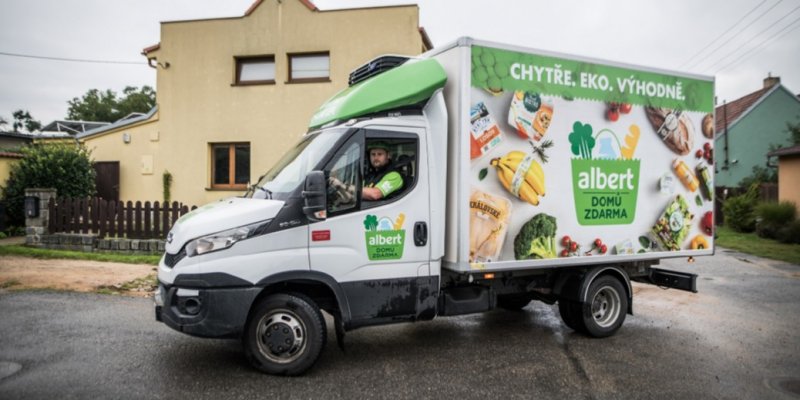 Albert spustil e-shop a potraviny doručí zákazníkům zdarma Albert spustil e-shop a potraviny doručí zákazníkům zdarma